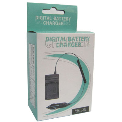 Digital Camera Battery Charger for JVC V707/ V714/ V733(Black) - Battery Car Charger by buy2fix | Online Shopping UK | buy2fix