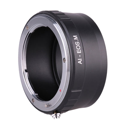 AI Lens to EOS M Lens Stepping Ring(Black) - Camera Accessories by buy2fix | Online Shopping UK | buy2fix