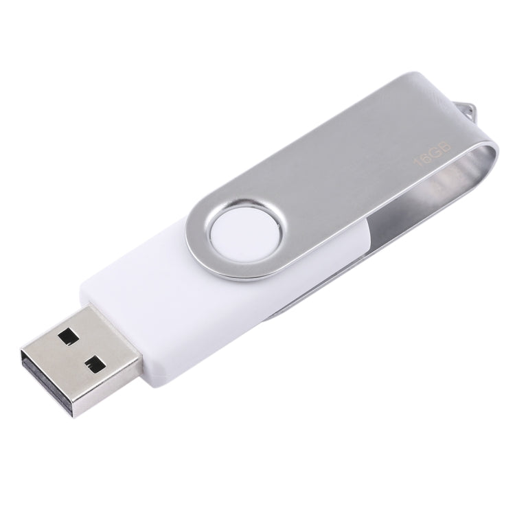 16GB Twister USB 2.0 Flash Disk(White) - USB Flash Drives by buy2fix | Online Shopping UK | buy2fix