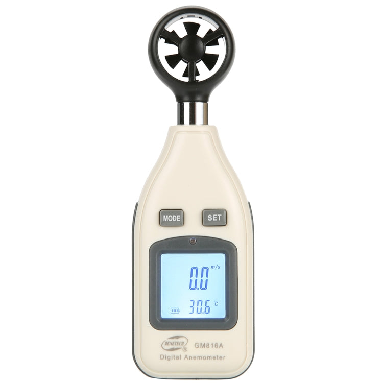 BENETECH Digital Electronic Anemometer (GM816A)(White) - Tachometers & Anemometer by BENETECH | Online Shopping UK | buy2fix