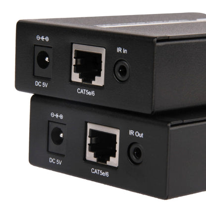 HDMI Extender Over Cat5e / 6 (EU Plug)(Black) - Amplifier by buy2fix | Online Shopping UK | buy2fix