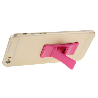 Universal Multi-function Foldable Holder Grip Mini Phone Stand, for iPhone, Galaxy, Sony, HTC, Huawei, Xiaomi, Lenovo and other Smartphones(Magenta) - Ring Holder by buy2fix | Online Shopping UK | buy2fix