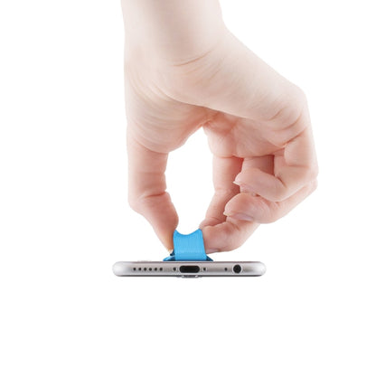 Finger Grip Phone Holder for iPhone, Galaxy, Sony, Lenovo, HTC, Huawei, and other Smartphones(Blue) - Ring Holder by buy2fix | Online Shopping UK | buy2fix