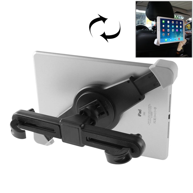 Universal 360 Degrees Rotation Car Headrest Mount Holder, For iPad, Samsung, Lenovo, Sony and Other Tablet PC(Black) - Universal Car Holders by Young Player | Online Shopping UK | buy2fix