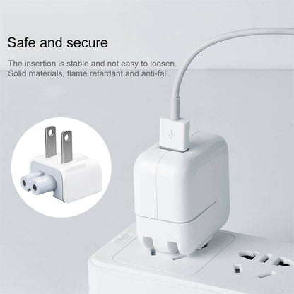 2.1A USB Power Adapter Travel Charger, EU Plug(White) - USB Charger by buy2fix | Online Shopping UK | buy2fix