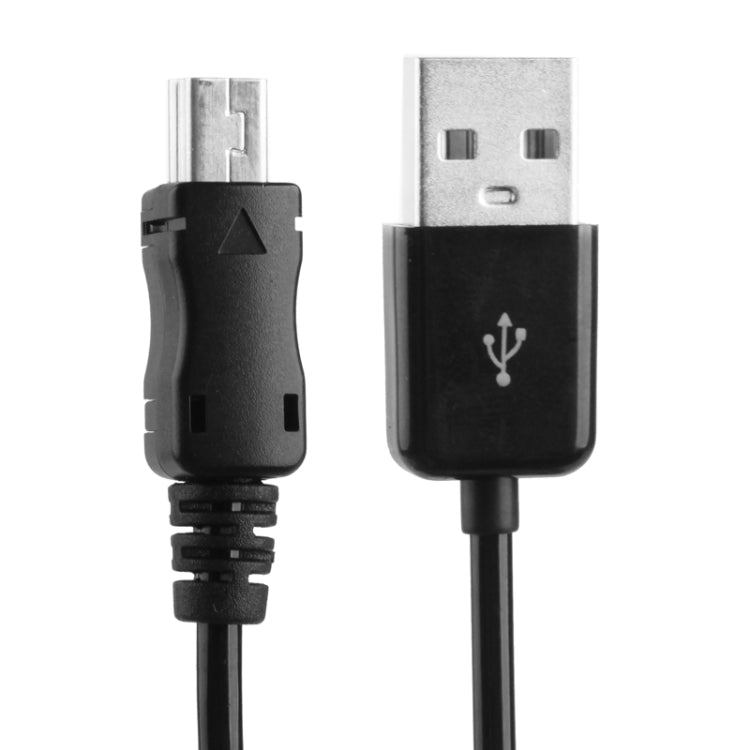 Mini 5-pin USB to USB 2.0 AM Coiled Cable / Spring Cable, Length: 25cm (can be extended up to 80cm)(Black) - USB Cable by buy2fix | Online Shopping UK | buy2fix