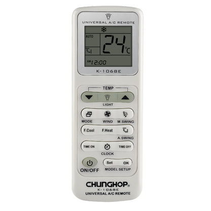 Chunghop Universal A/C Remote Control (K-1068E) - Air-Conditioner by CHUNGHOP | Online Shopping UK | buy2fix