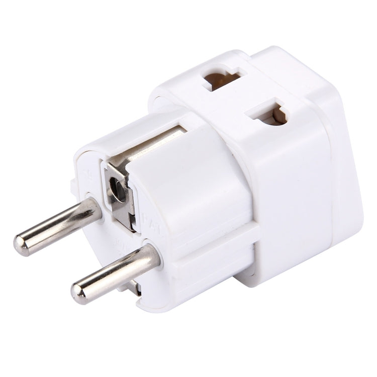 WD-9 Plug Adapter, Travel Power Adaptor with Europe Socket Plug(White) - Consumer Electronics by buy2fix | Online Shopping UK | buy2fix