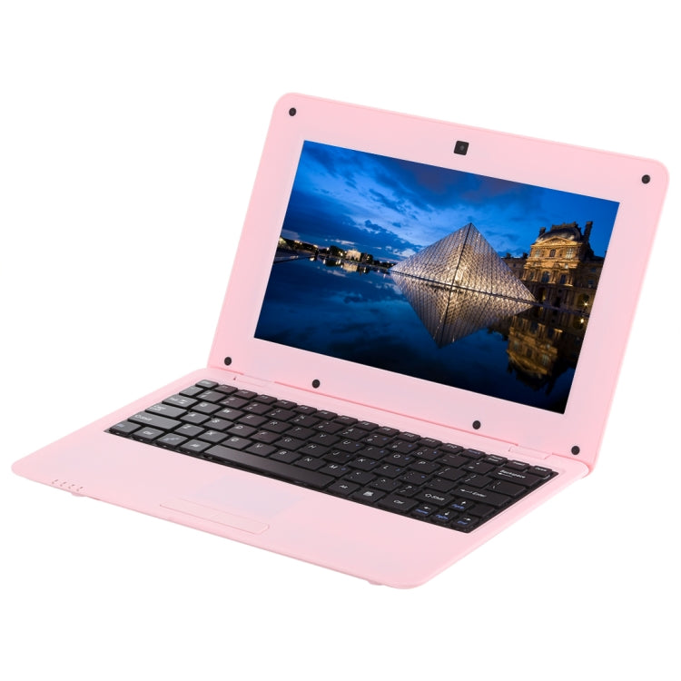 10.1 inch Notebook PC, 1GB+8GB, Android 6.0 A33 Dual-Core ARM Cortex-A9 up to 1.5GHz, WiFi, SD Card, U Disk(Pink) - Android OS by buy2fix | Online Shopping UK | buy2fix