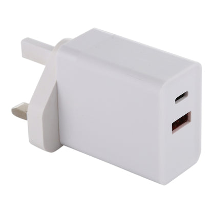 24W PD + QC3.0 Fast Charger Power Adapter Plug Adapter UK Plug - Consumer Electronics by buy2fix | Online Shopping UK | buy2fix