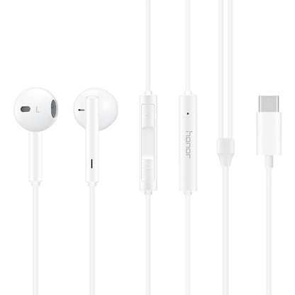 Original Honor AM33 USB-C / Type-C Classic Noise Reduction In-ear Wired Earphone, Support Wire Control & Call - Type-C Earphone by Huawei | Online Shopping UK | buy2fix