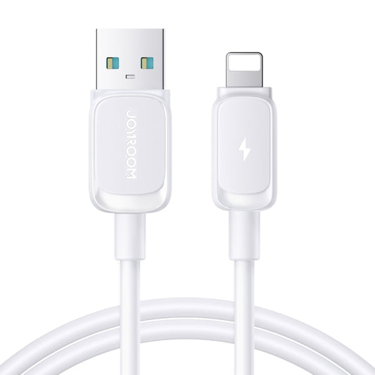 JOYROOM S-AL012A14 Multi-Color Series 2.4A USB to 8 Pin Fast Charging Data Cable, Length:1.2m(White) - Normal Style Cable by JOYROOM | Online Shopping UK | buy2fix