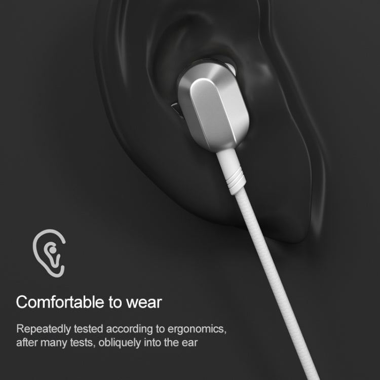 WK Y9 3.5mm In-Ear Double Moving Coil HIFI Stereo Wired Earphone (Black) - In Ear Wired Earphone by WK | Online Shopping UK | buy2fix