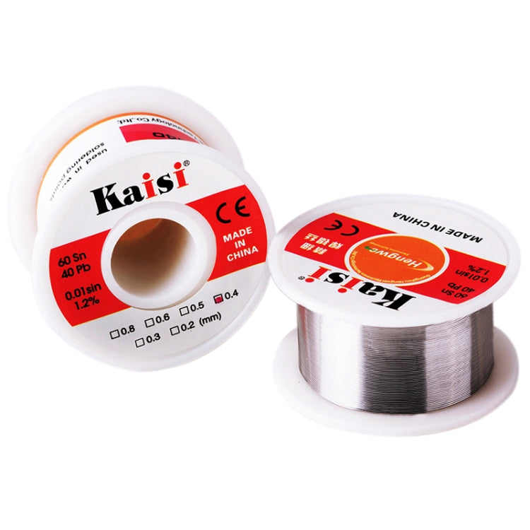 Kaisi 0.4mm Rosin Core Tin Lead Solder Wire for Welding Works, 50g - Welding Wire by Kaisi | Online Shopping UK | buy2fix