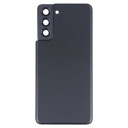 For Samsung Galaxy S21 5G Battery Back Cover with Camera Lens Cover (Black) - Galaxy S Series Parts by buy2fix | Online Shopping UK | buy2fix