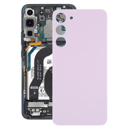 For Samsung Galaxy S23+ SM-S916B OEM Glass Battery Back Cover(Pink) - Repair & Spare Parts by buy2fix | Online Shopping UK | buy2fix