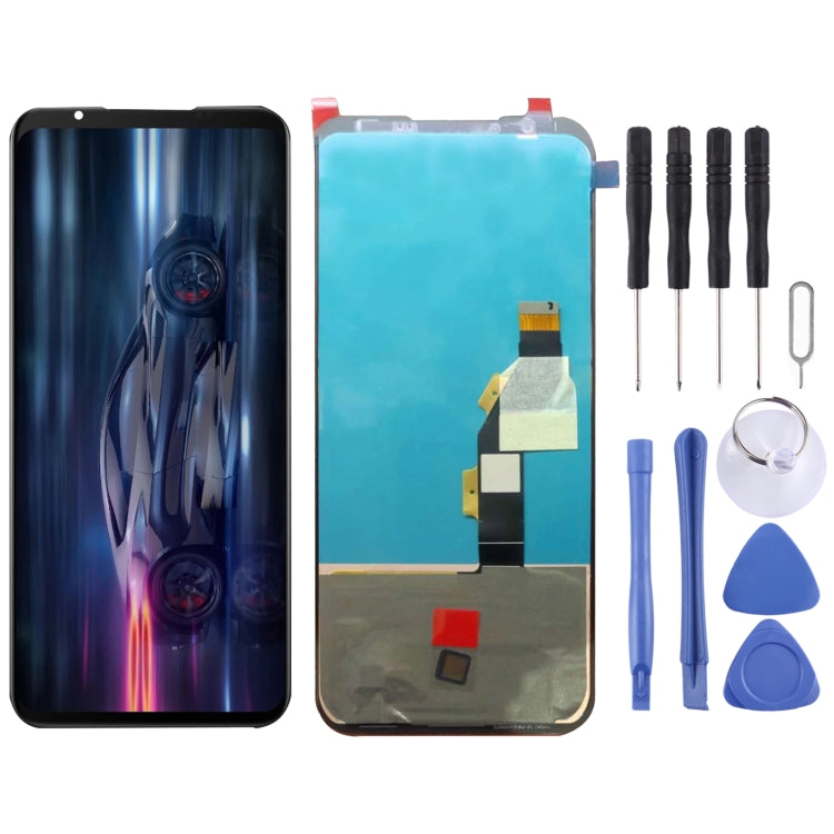 AMOLED LCD Screen for ZTE Nubia Red Magic 5G NX659J 2020 with Digitizer Full Assembly (Black) - For ZTE by buy2fix | Online Shopping UK | buy2fix