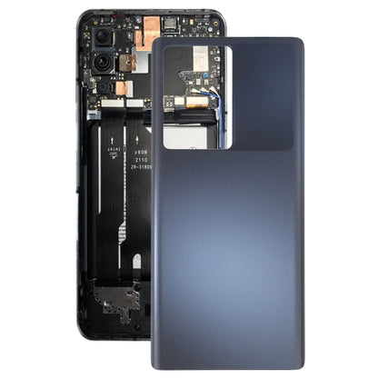 Battery Back Cover for ZTE Nubia Z40 Pro NX701J(Black) - Repair & Spare Parts by buy2fix | Online Shopping UK | buy2fix