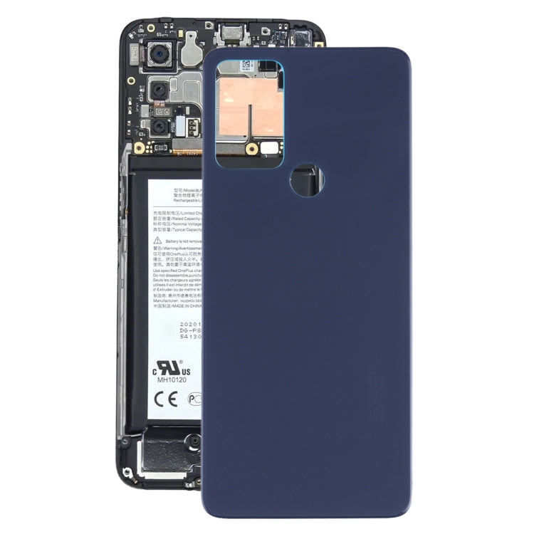 Battery Back Cover for TCL 30E/30 SE 6127A 6165H(Blue) - Repair & Spare Parts by buy2fix | Online Shopping UK | buy2fix