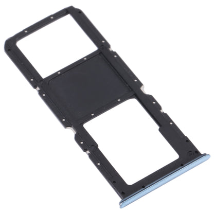 SIM Card Tray + Micro SD Card Tray for OnePlus Nord N200 5G DE2118 / DE2117(Blue) - Card Tray by buy2fix | Online Shopping UK | buy2fix