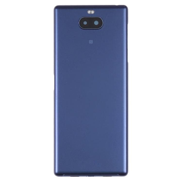 For Sony Xperia 10 Original Battery Back Cover(Blue) - Repair & Spare Parts by buy2fix | Online Shopping UK | buy2fix