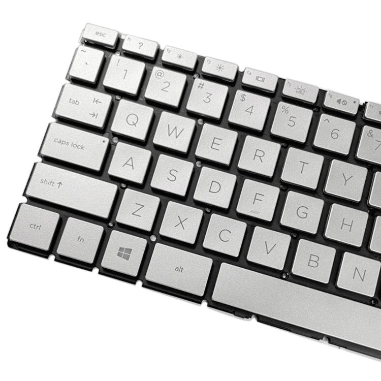 US Version Keyboard with Backlight For HP Pavilion x360 14-CE 14-DH 14-cd 14m-cd 14t-cd 14-CE000 L47854-171 (Silver) - Replacement Keyboards by buy2fix | Online Shopping UK | buy2fix