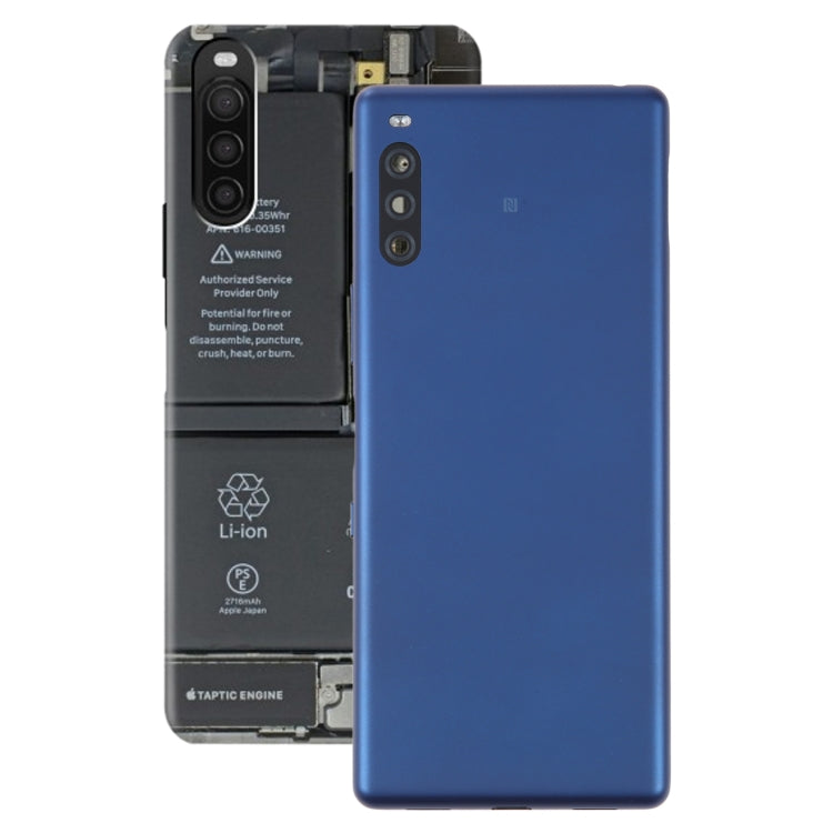 For Sony Xperia L4 Original Battery Back Cover(Blue) - Repair & Spare Parts by buy2fix | Online Shopping UK | buy2fix