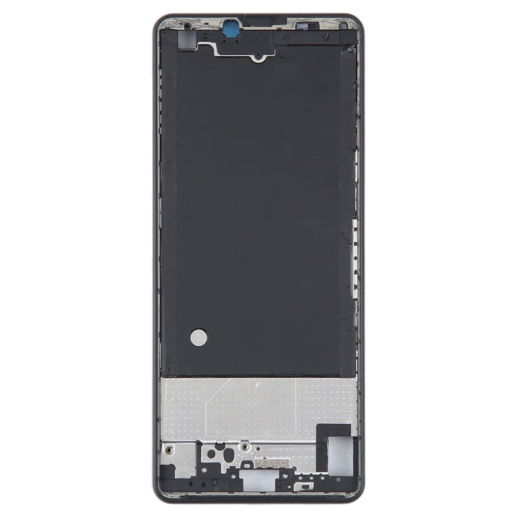 For Sony Xperia 10 IV Original Middle Frame Bezel Plate (Black) - Repair & Spare Parts by buy2fix | Online Shopping UK | buy2fix