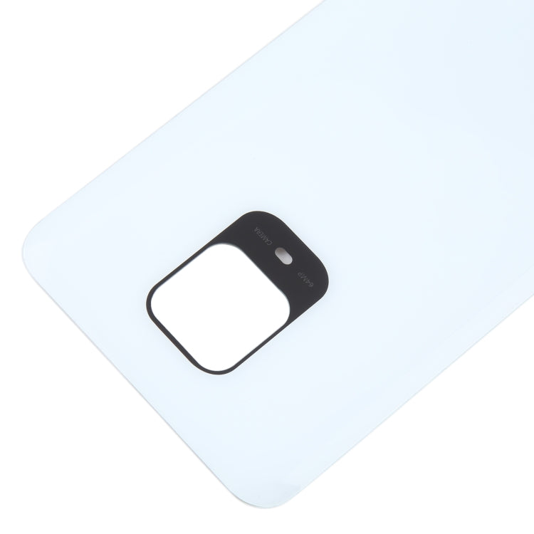 For Xiaomi Redmi Note 9 Pro Max OEM Glass Battery Back Cover(White) - Back Cover by buy2fix | Online Shopping UK | buy2fix