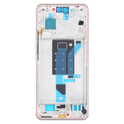 For Xiaomi 13 Lite Original Front Housing LCD Frame Bezel Plate (Pink) - Frame Bezel Plate by buy2fix | Online Shopping UK | buy2fix