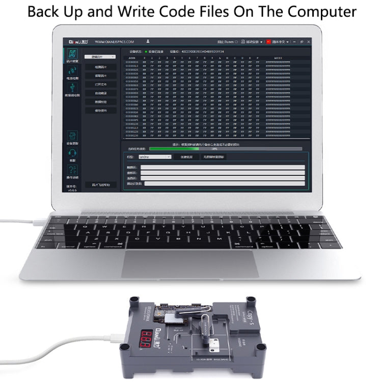 Qianli iCopy-S Double Sided Chip Test Stand 4 in1 Logic Baseband EEPROM Chip Non-removal For iPhone 6 / 6 Plus / 6S / 6S Plus - Repair Platform by QIANLI | Online Shopping UK | buy2fix