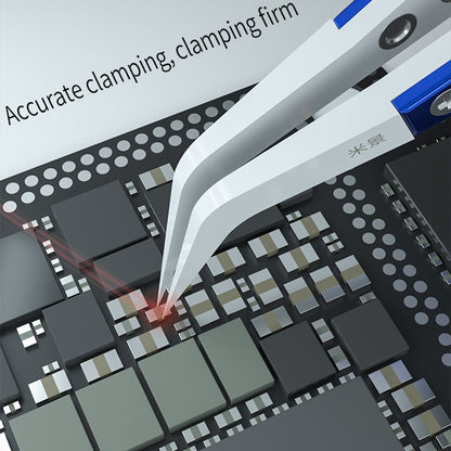 Mijing Antistatic Precision Diamagnetism Tweezers(Curved) - Tweezers by MIJING | Online Shopping UK | buy2fix