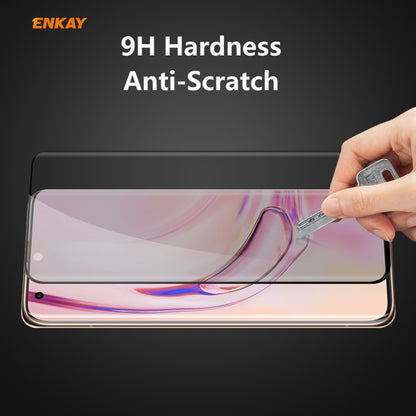 For Xiaomi Mi 10 / Mi 10 Pro ENKAY Hat-Prince 0.26mm 9H 3D Curved Heat Bending Privacy Anti-spy Full Screen Tempered Glass Film -  by ENKAY | Online Shopping UK | buy2fix