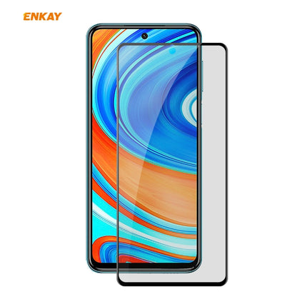 For Redmi Note 9S / Note 9 Pro  ENKAY Hat-Prince 0.26mm 9H 6D Privacy Anti-spy Full Screen Tempered Glass Film -  by ENKAY | Online Shopping UK | buy2fix