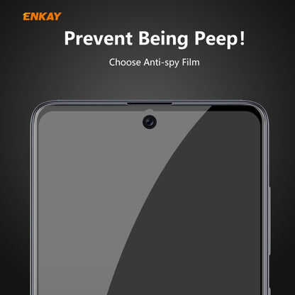 For Redmi Note 9S / Note 9 Pro  ENKAY Hat-Prince 0.26mm 9H 6D Privacy Anti-spy Full Screen Tempered Glass Film -  by ENKAY | Online Shopping UK | buy2fix