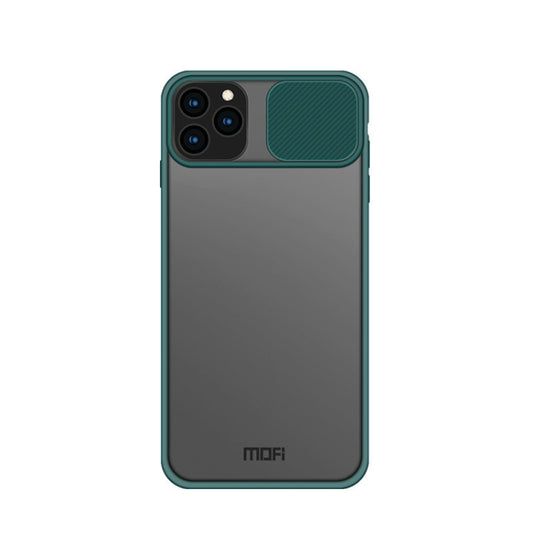 For iPhone 11 Pro Max MOFI Xing Dun Series Translucent Frosted PC + TPU Privacy Anti-glare Shockproof All-inclusive Protective Case(Green) - iPhone 11 Pro Max Cases by MOFI | Online Shopping UK | buy2fix