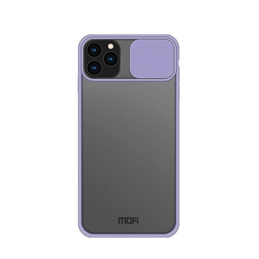 For iPhone 11 Pro Max MOFI Xing Dun Series Translucent Frosted PC + TPU Privacy Anti-glare Shockproof All-inclusive Protective Case(Purple) - iPhone 11 Pro Max Cases by MOFI | Online Shopping UK | buy2fix