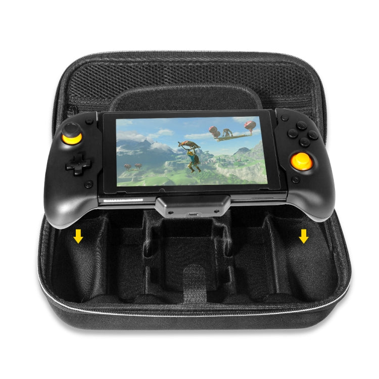 DOBE Storage Bag With Gamepad Game Controller Grip Joystick Six-Axis Dual Motor Vibration for Nintendo Switch - Gamepads by DOBE | Online Shopping UK | buy2fix