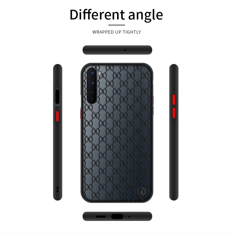 For OnePlus Nord PINWUYO Series 2 Generation PC + TPU Waterproof and Anti-drop All-inclusive Protective Case(Black) - OnePlus Cases by PINWUYO | Online Shopping UK | buy2fix