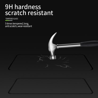 For OPPO Reno4 Z PINWUYO 9H 3D Curved Full Screen Explosion-proof Tempered Glass Film(Black) - OPPO Tempered Glass by PINWUYO | Online Shopping UK | buy2fix