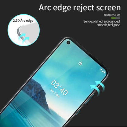 For Nokia 3.4 PINWUYO 9H 2.5D Full Screen Tempered Glass Film(Black) - Nokia Tempered Glass by PINWUYO | Online Shopping UK | buy2fix