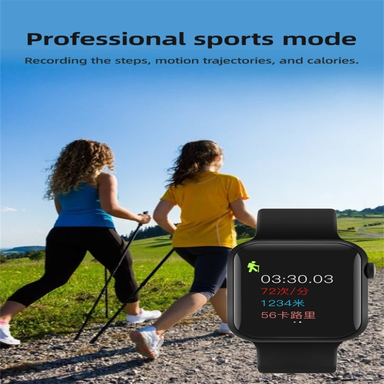 LD5 1.54 inch Color Screen Smart Watch, IP67 Waterproof, Support Bluetooth Phone / Heart Rate Monitoring / Blood Pressure Monitoring / Sleep Monitoring(Black) - Smart Wear by buy2fix | Online Shopping UK | buy2fix