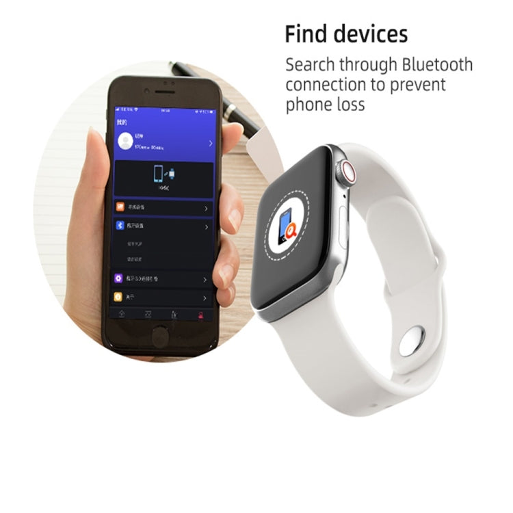 LD5 1.54 inch Color Screen Smart Watch, IP67 Waterproof, Support Bluetooth Phone / Heart Rate Monitoring / Blood Pressure Monitoring / Sleep Monitoring(Blue) - Smart Wear by buy2fix | Online Shopping UK | buy2fix