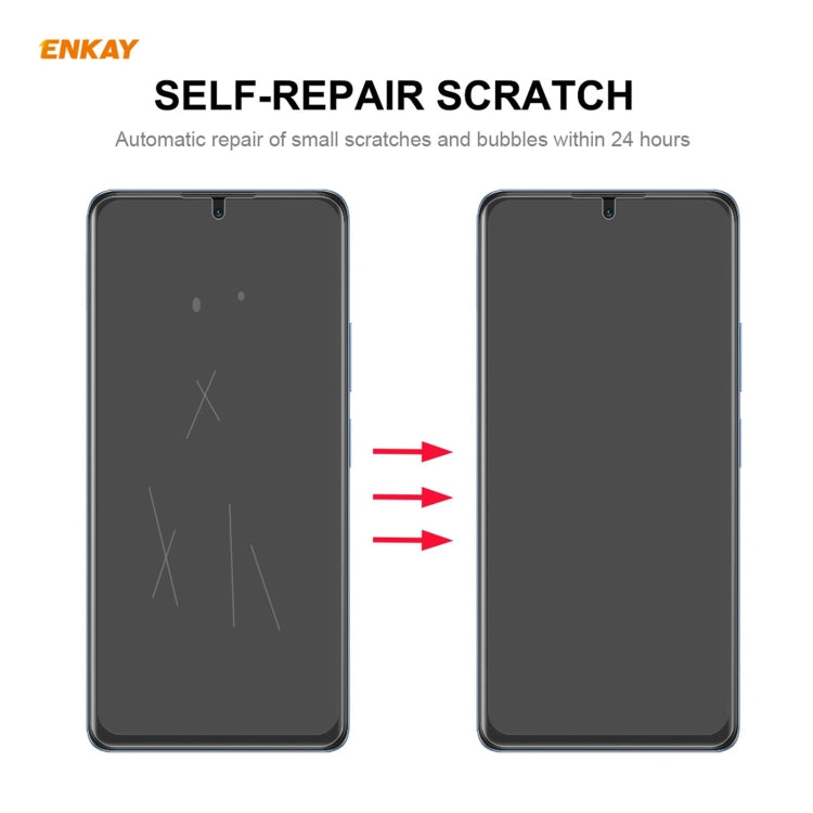 For Redmi Note 10 Pro / Note 10 Pro Max 2 PCS ENKAY Hat-Prince Full Glue Full Coverage Screen Protector Explosion-proof Hydrogel Film - For Xiaomi by ENKAY | Online Shopping UK | buy2fix