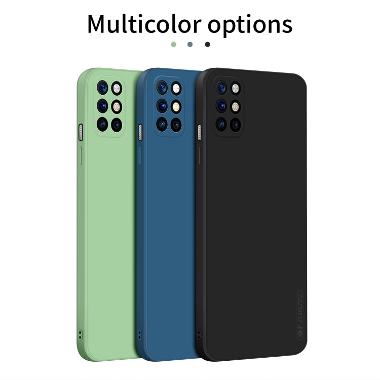 For OnePlus 8T PINWUYO Touching Series Liquid Silicone TPU Shockproof Case(Green) - OnePlus Cases by PINWUYO | Online Shopping UK | buy2fix