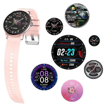 Z2 1.3 inch Color Screen Smart Watch, IP67 Waterproof,Support Bluetooth Call/Heart Rate Monitoring/Blood Pressure Monitoring/Blood Oxygen Monitoring/Sleep Monitoring(Pink) - Smart Wear by buy2fix | Online Shopping UK | buy2fix