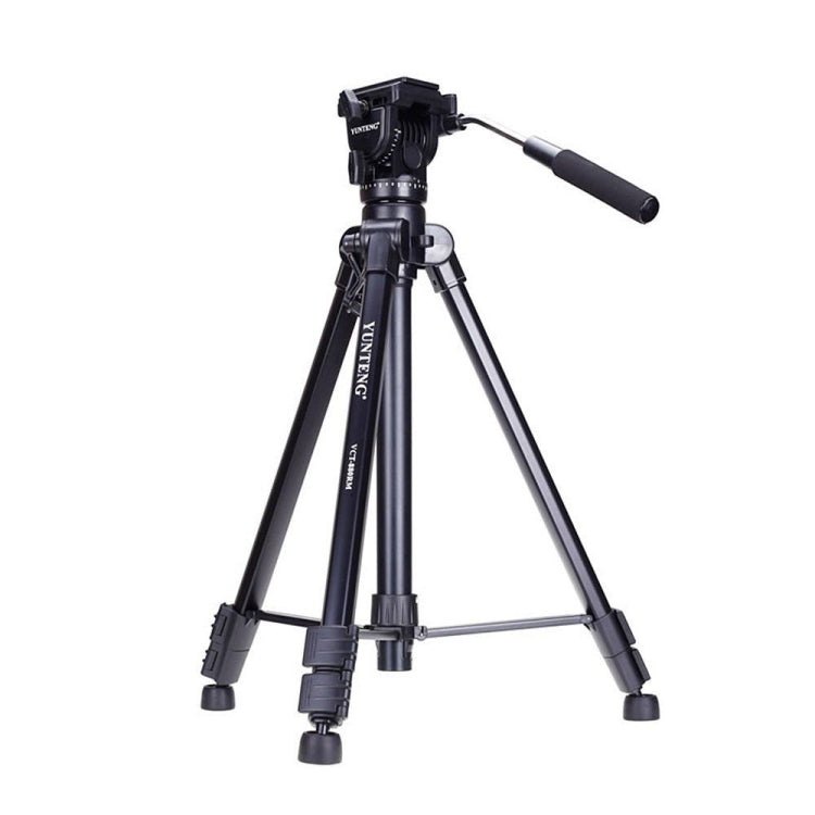 YUNTENG VCT-880 Aluminum Alloy Tripod Mount with Three-Dimensional Tripod Head - Tripods by YUNTENG | Online Shopping UK | buy2fix