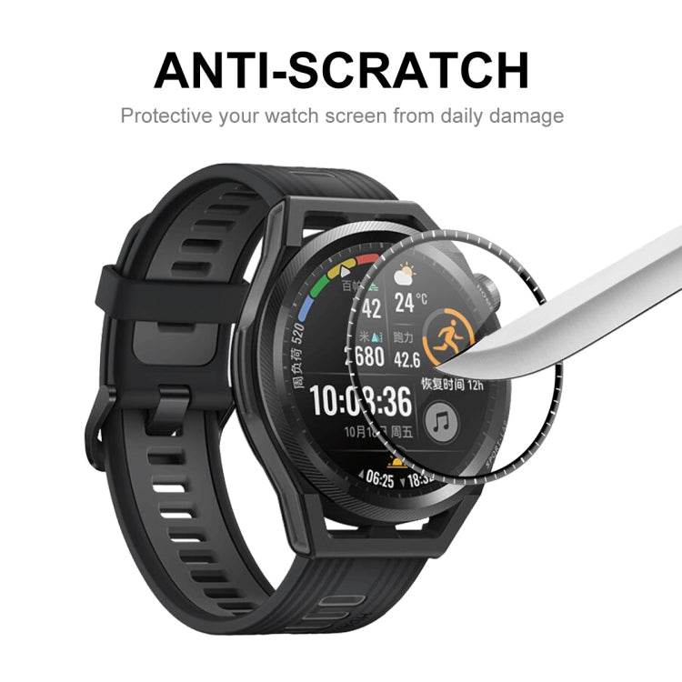 10 PCS For Huawei Watch GT Runner 46mm ENKAY Hat-Prince 3D Full Coverage Soft PC Curved Edge + PMMA HD Screen Protector Film - Screen Protector by ENKAY | Online Shopping UK | buy2fix