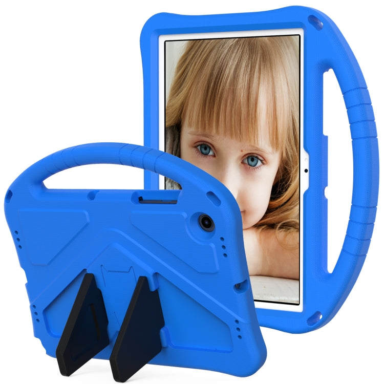 For Samsung Galaxy Tab A8 10.5 2021 X200 / X205 EVA Shockproof Tablet Case with Holder(Blue) - Samsung Accessories by buy2fix | Online Shopping UK | buy2fix