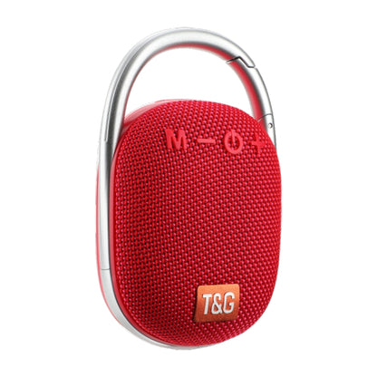 T&G TG321 TWS Portable Wireless Outdoor Mini Speaker with LED Light(Red) - Mini Speaker by T&G | Online Shopping UK | buy2fix